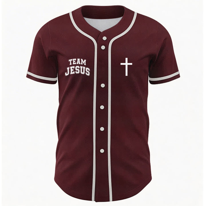 Maillot de baseball de l'équipe Christianartworkshop Jésus, enfant choisi de Dieu - image 15