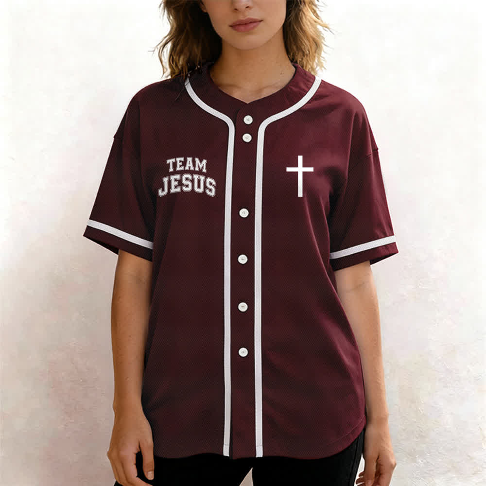 Maillot de baseball de l'équipe Christianartworkshop Jésus, enfant choisi de Dieu - image 18