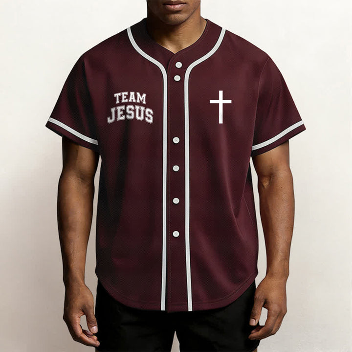 Maillot de baseball de l'équipe Christianartworkshop Jésus, enfant choisi de Dieu - image 20