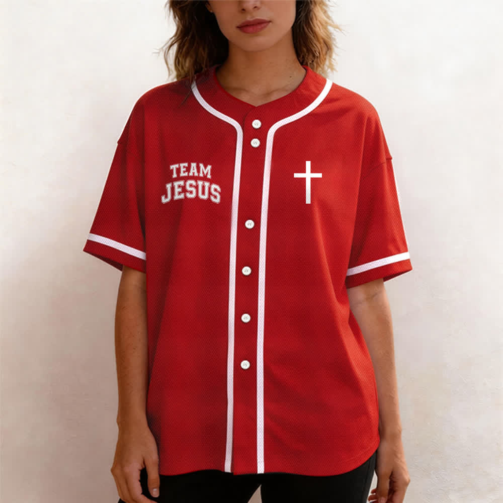 Maillot de baseball de l'équipe Christianartworkshop Jésus, enfant choisi de Dieu - image 53