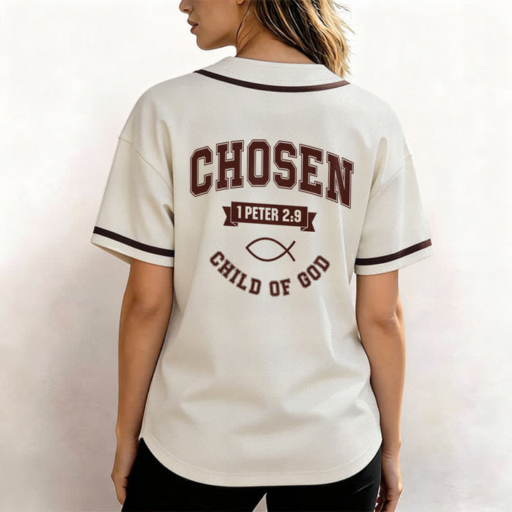 Maillot de baseball de l'équipe Christianartworkshop Jésus, enfant choisi de Dieu - image 31