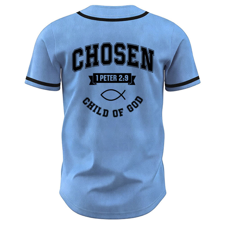 Maillot de baseball de l'équipe Christianartworkshop Jésus, enfant choisi de Dieu - image 36