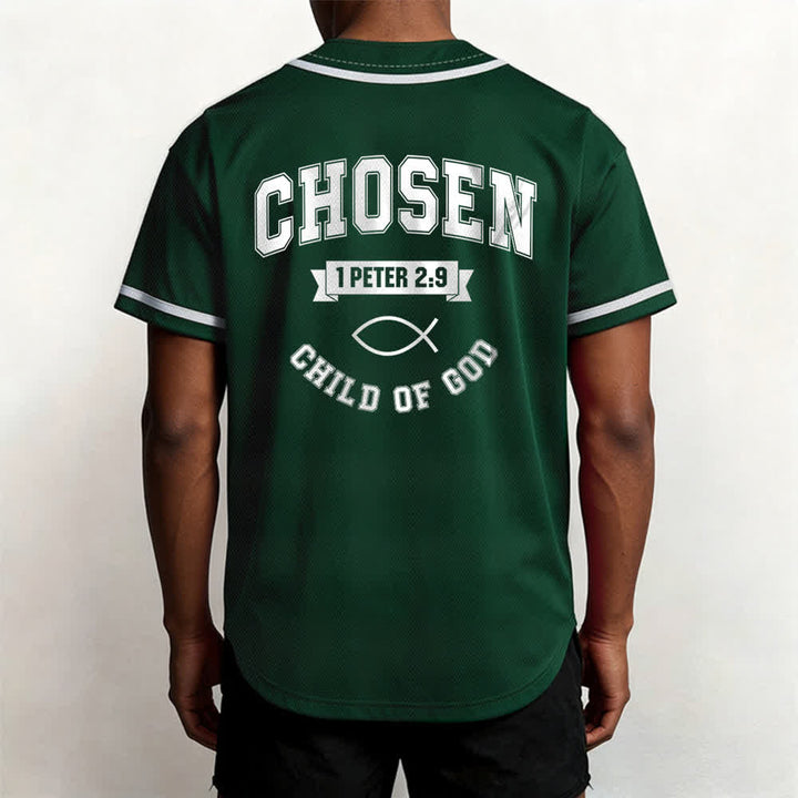 Maillot de baseball de l'équipe Christianartworkshop Jésus, enfant choisi de Dieu - image 26