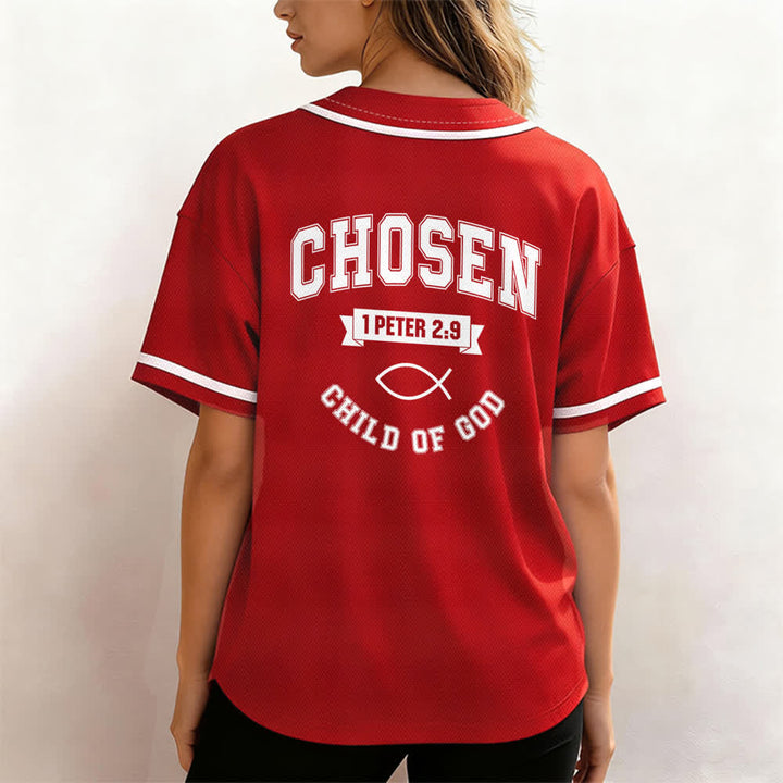 Maillot de baseball de l'équipe Christianartworkshop Jésus, enfant choisi de Dieu - image 52