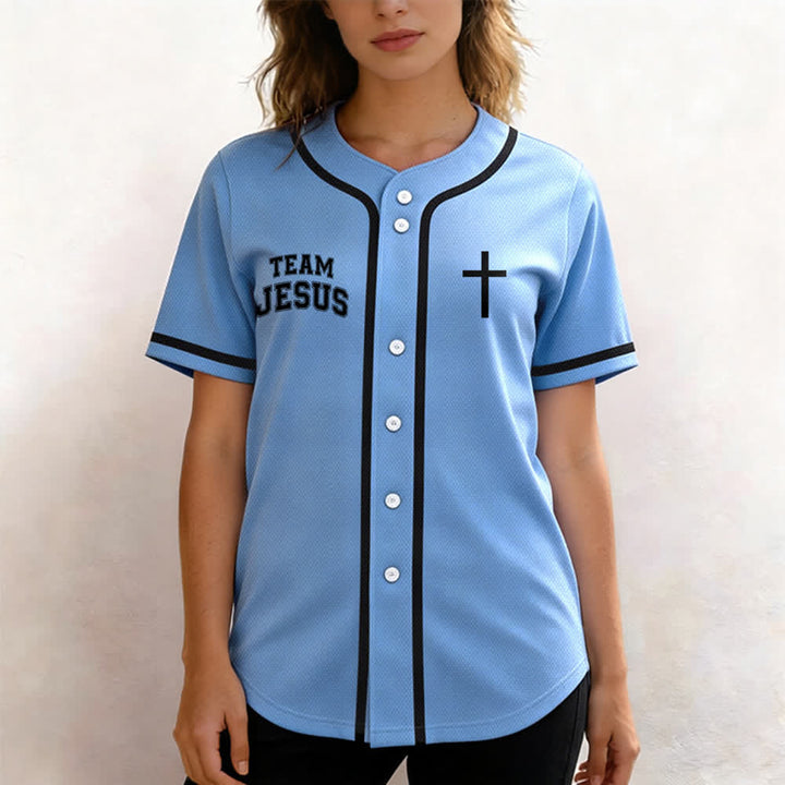 Maillot de baseball de l'équipe Christianartworkshop Jésus, enfant choisi de Dieu - image 39