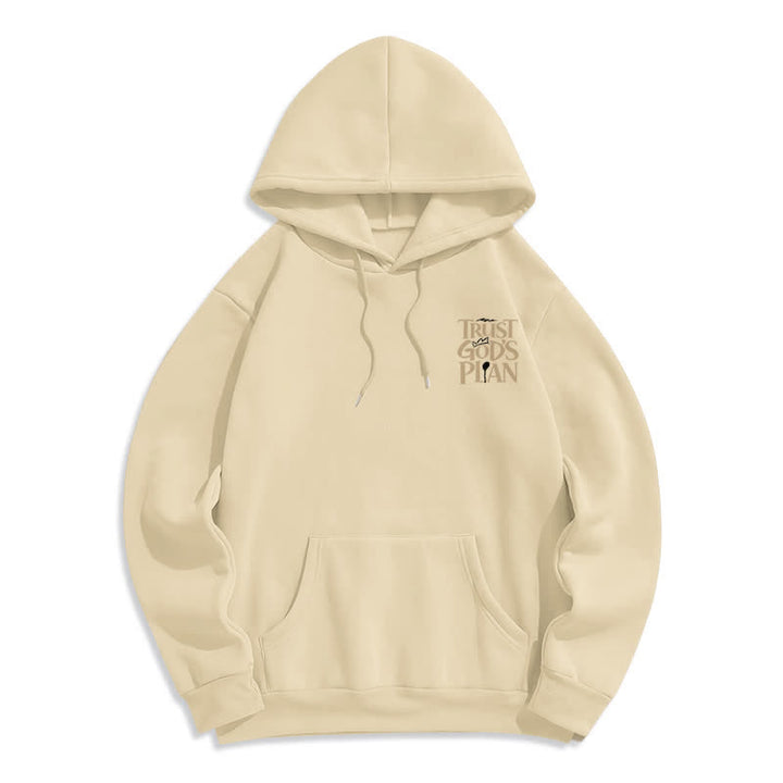 Christianartworkshop Sweat à capuche marron streetwear Trust's Plan - image 14