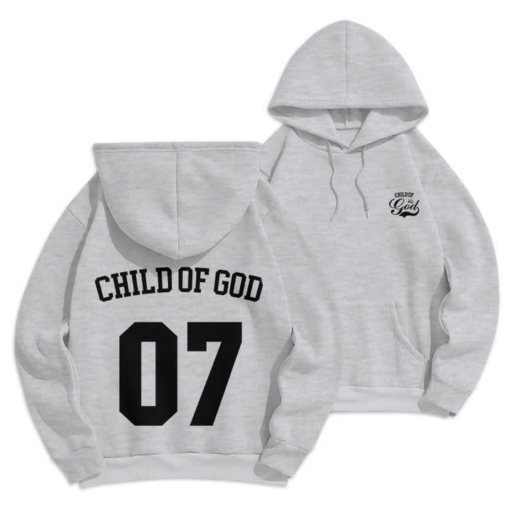 Christianartworkshop Pull en polaire Child Of God 07 Street - Gris - 2XL - image 0