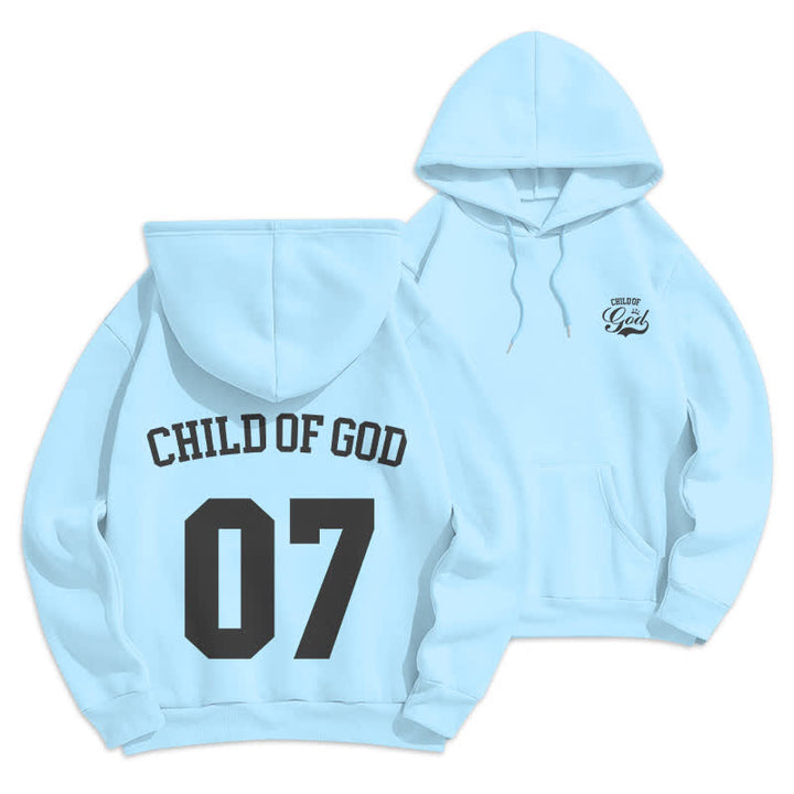 Christianartworkshop Pull en polaire Child Of God 07 Street - Bleu - 2XL - image 21