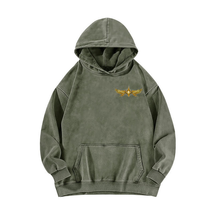 Christianartworkshop Le sweat à capuche lavé de la vérité et de la vie - image 14