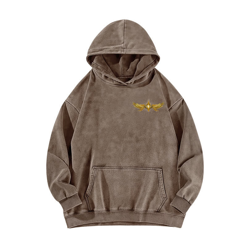 Christianartworkshop Le sweat à capuche lavé de la vérité et de la vie - image 11