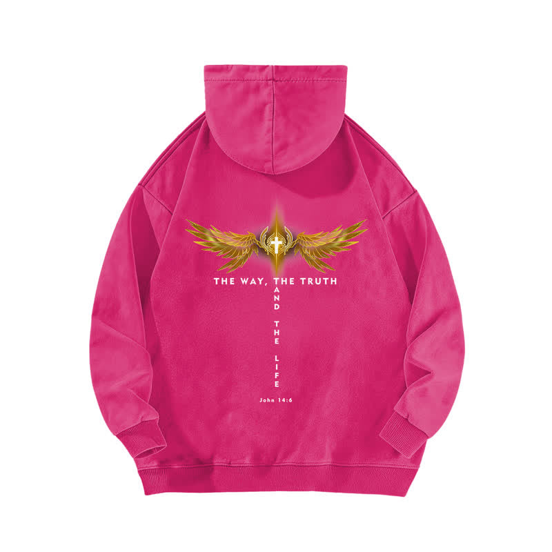 Christianartworkshop Le sweat à capuche lavé de la vérité et de la vie - image 16